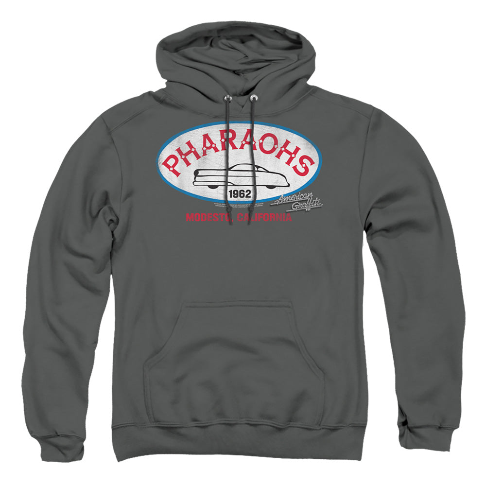 American Graffiti Pharaohs Mens Hoodie Charcoal T-Shirts, Sweatshirt | CiraTrend.com (Image 2)
