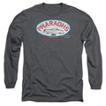 American Graffiti Pharaohs Mens Long Sleeve Shirt Charcoal Charcoal Hoodie, Sweatshirt | CiraTrend.com (Image 1)