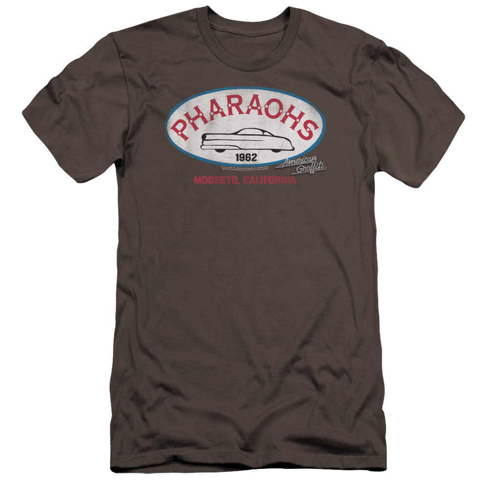 American Graffiti Pharaohs Premium Bella Canvas Slim Fit Mens T Shirt Charcoal Hoodie, Sweatshirt | CiraTrend.com (Image 1)