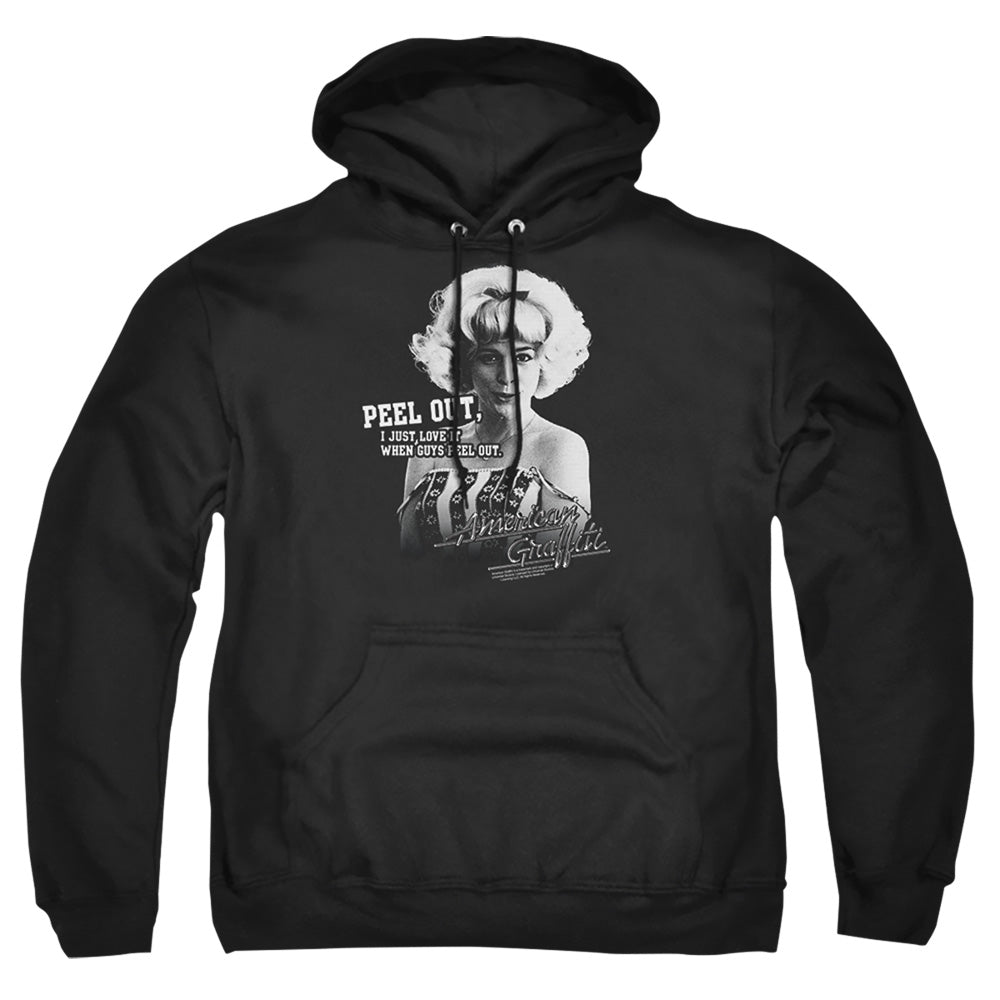 American Graffiti Peel Out Mens Hoodie Black T-Shirts, Sweatshirt | CiraTrend.com (Image 3)