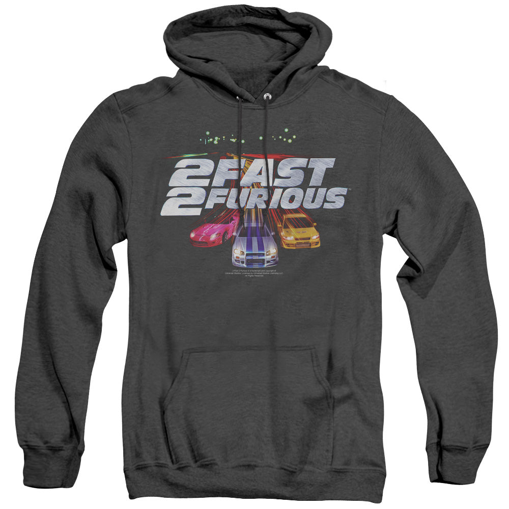 2 Fast 2 Furious Logo Heather Mens Hoodie Black T-Shirts, Sweatshirt | CiraTrend.com