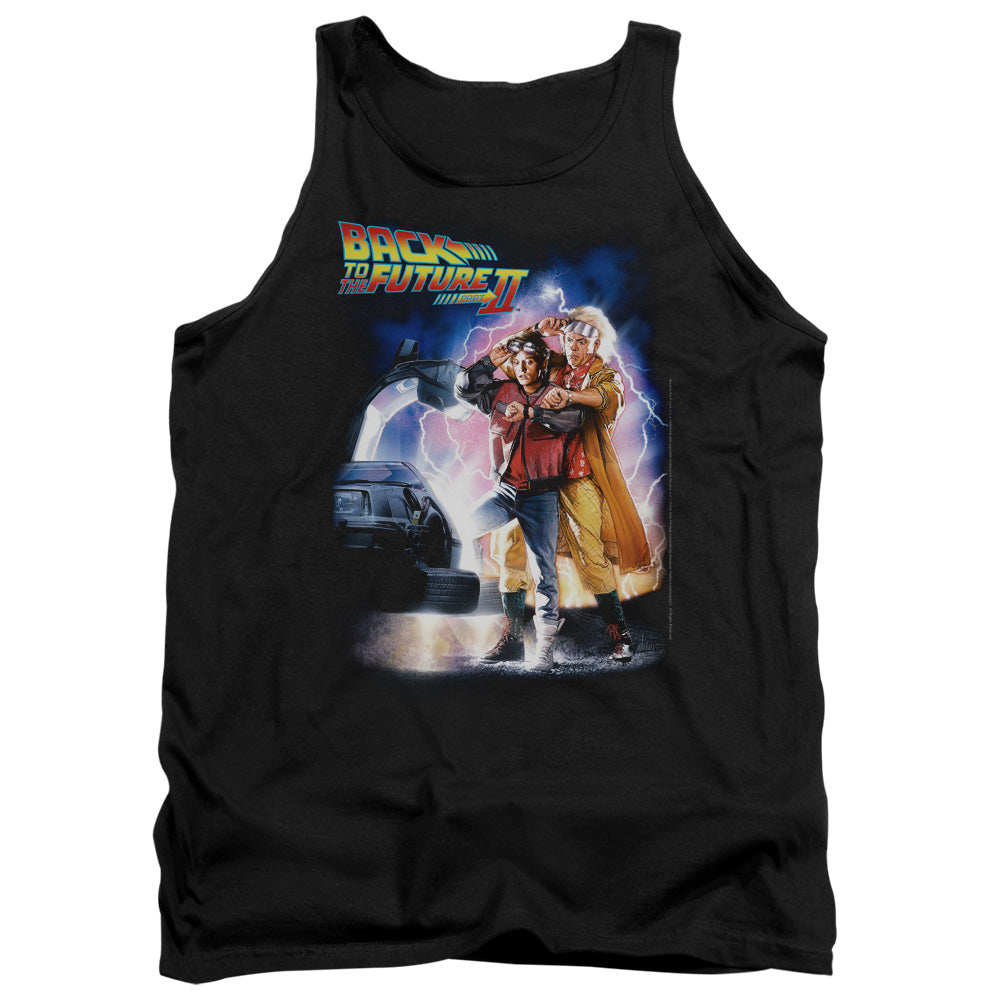 Back To The Future Ii Poster Mens Tank Top Shirt Black Black Hoodie, Sweatshirt | CiraTrend.com