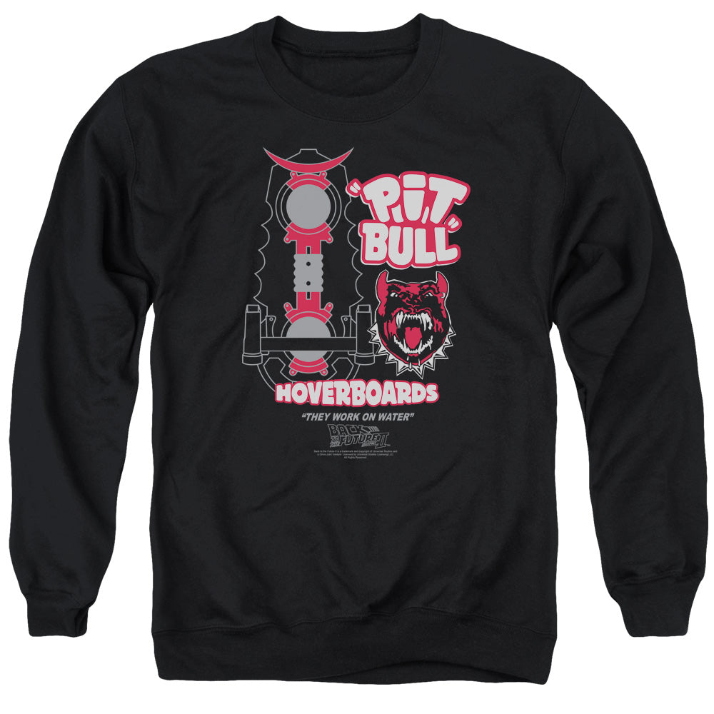 Back To The Future Ii Pit Bull Mens Crewneck Sweatshirt Black T-Shirts, Hoodie | CiraTrend.com (Image 2)