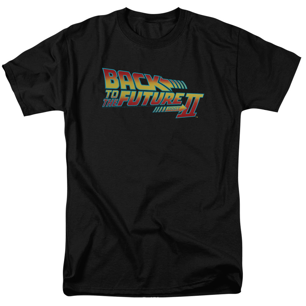 Back To The Future Ii Logo Mens T Shirt Black Hoodie, Sweatshirt | CiraTrend.com