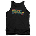 Back To The Future II Logo Mens Tank Top Shirt Black Hoodie, Sweatshirt | CiraTrend.com