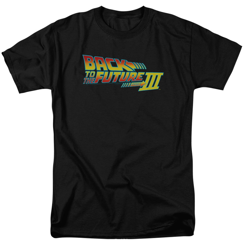 Back To The Future Iii Logo Mens T Shirt Black Hoodie, Sweatshirt | CiraTrend.com