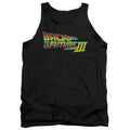 Back To The Future III Logo Mens Tank Top Shirt Black Hoodie, Sweatshirt | CiraTrend.com
