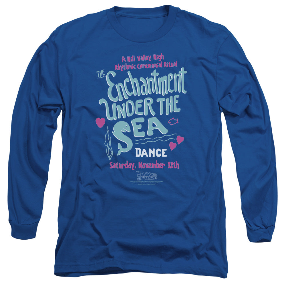Back To The Future III Under The Sea Mens Long Sleeve Shirt Royal Blue Hoodie, Sweatshirt | CiraTrend.com