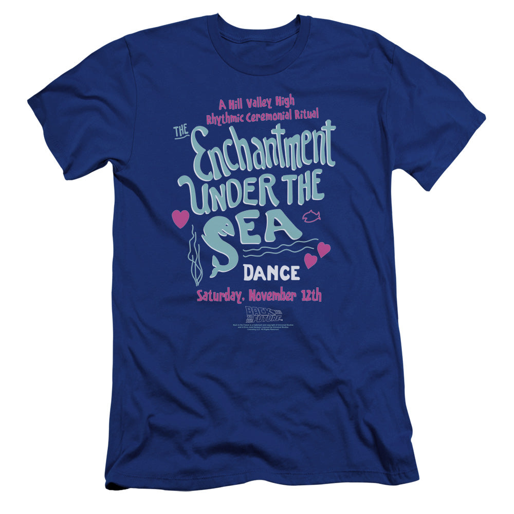 Back To The Future III Under The Sea Premium Bella Canvas Slim Fit Mens T Shirt Royal Blue Hoodie, Sweatshirt | CiraTrend.com