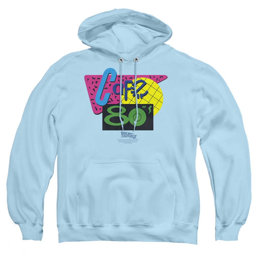 Back To The Future Ii Cafe 80S Mens Hoodie Light Blue T-Shirts, Sweatshirt | CiraTrend.com (Image 2)