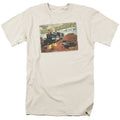 Back To The Future Iii Hill Valley Postcard Mens T Shirt Cream Hoodie, Sweatshirt | CiraTrend.com