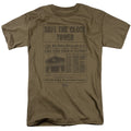 Back To The Future Clock Tower Mens T Shirt Safari Green Hoodie, Sweatshirt | CiraTrend.com
