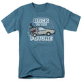 Back To The Future 8 Bit Future Mens T Shirt Slate Hoodie, Sweatshirt | CiraTrend.com