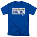 Back To The Future Outatime Plate Mens T Shirt Royal Hoodie, Sweatshirt | CiraTrend.com
