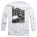 Back To The Future Ii Einstein Mens Long Sleeve Shirt White Hoodie, Sweatshirt | CiraTrend.com (Image 1)