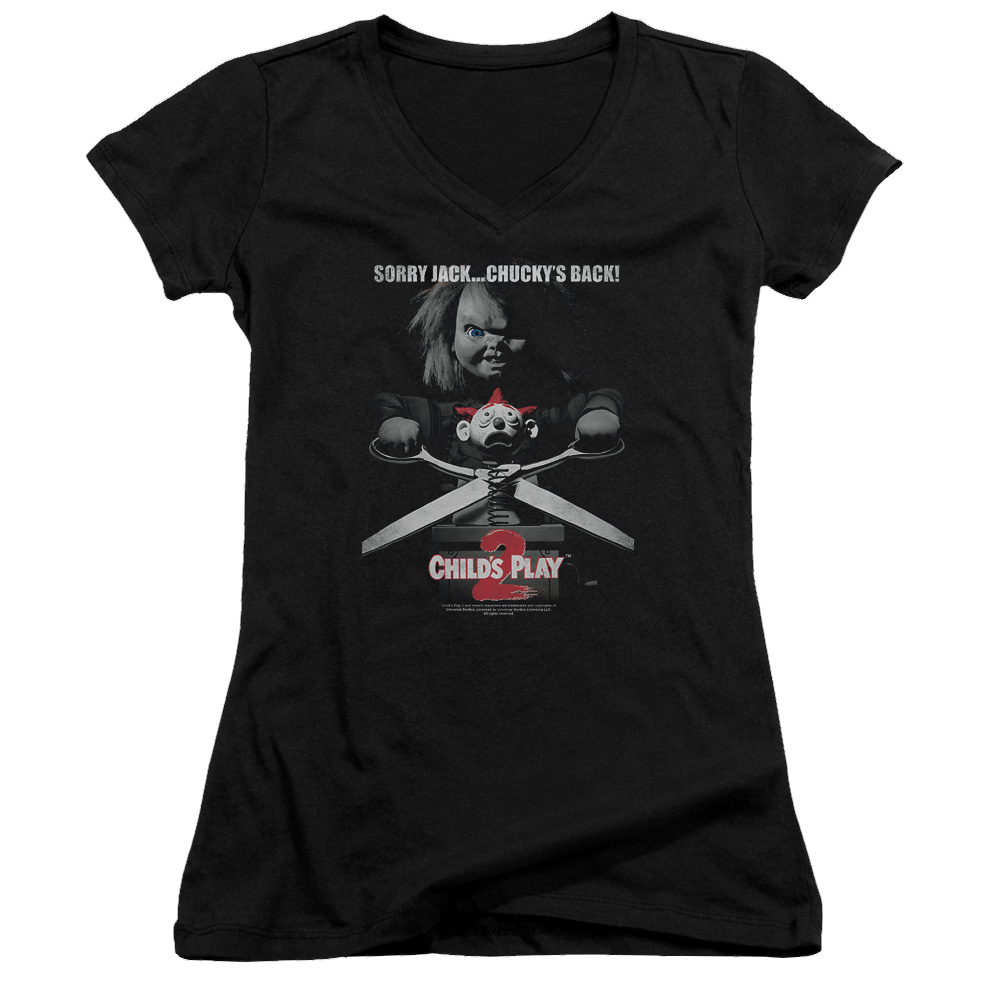 Child's Play Jack Poster - Juniors V-Neck T-Shirt Hoodie, Sweatshirt | CiraTrend.com