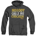 Back To The Future Chicken Mens Heather Hoodie Black Black T-Shirts, Sweatshirt | CiraTrend.com (Image 1)