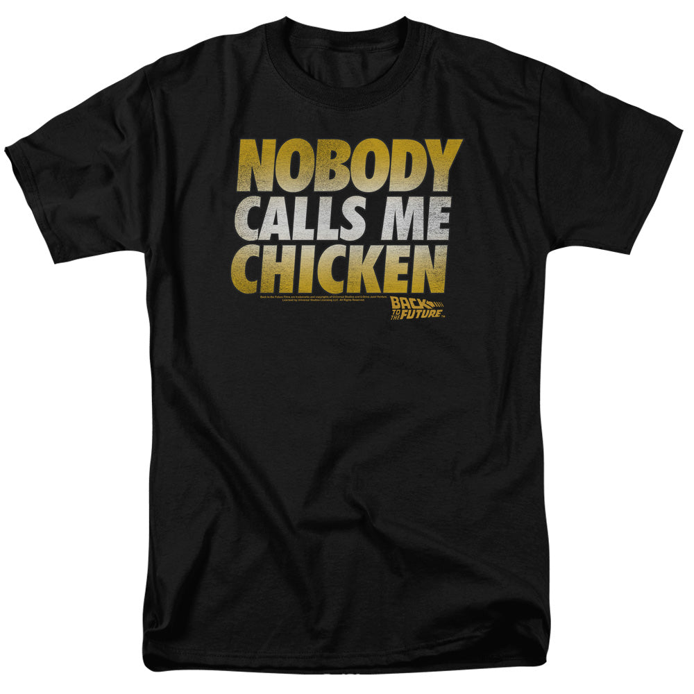 Back To The Future Chicken Mens T Shirt Black Black Hoodie, Sweatshirt | CiraTrend.com