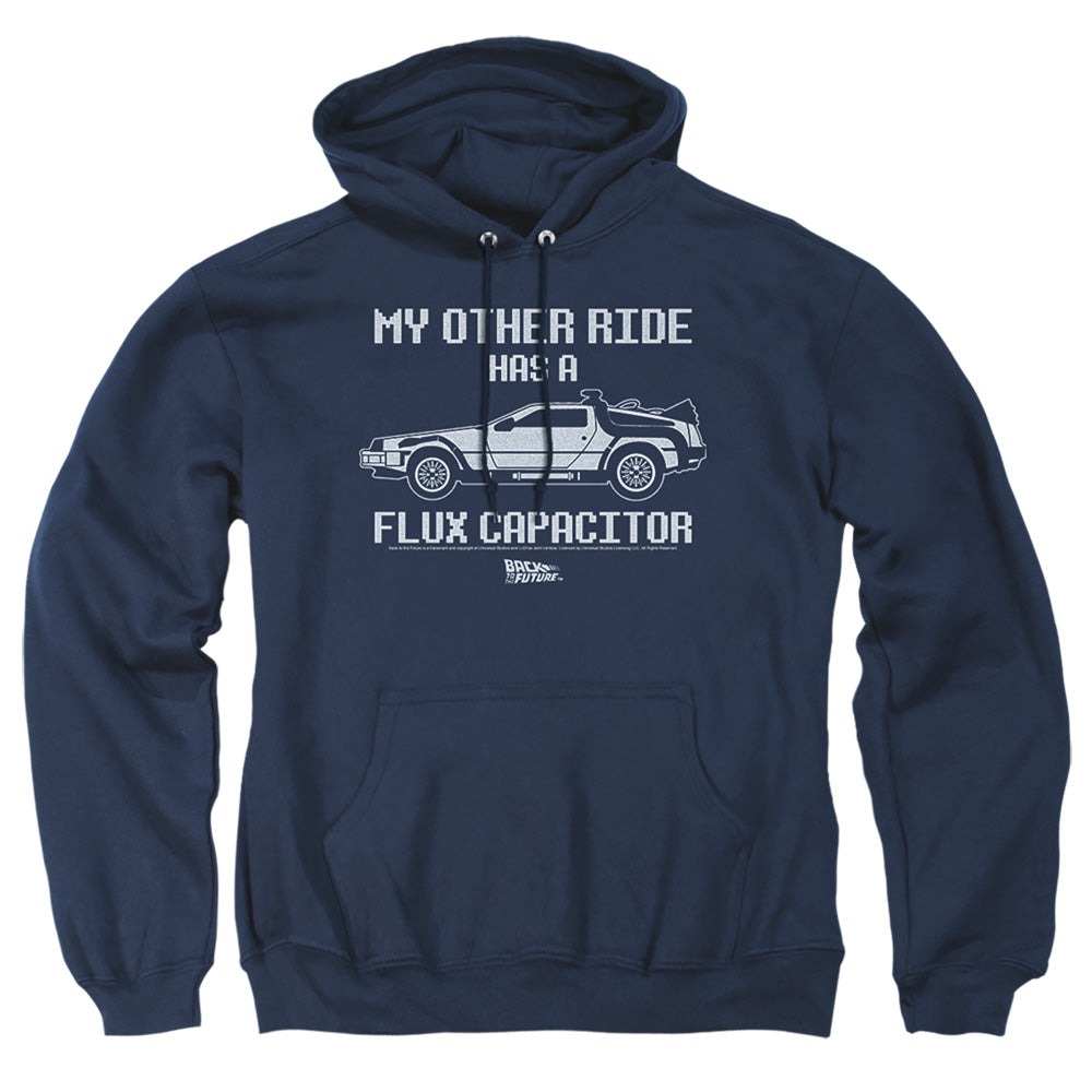 Back To The Future Other Ride Mens Hoodie Navy Navy T-Shirts, Sweatshirt | CiraTrend.com (Image 2)