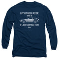 Back To The Future Other Ride Mens Long Sleeve Shirt Navy Hoodie, Sweatshirt | CiraTrend.com