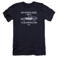 Back To The Future Other Ride Premium Bella Canvas Slim Fit Mens T Shirt Navy Hoodie, Sweatshirt | CiraTrend.com