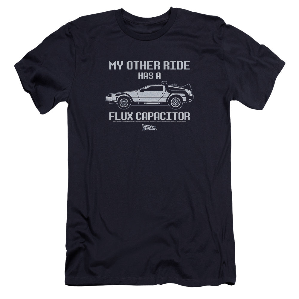 Back To The Future Other Ride Premium Bella Canvas Slim Fit Mens T Shirt Navy Hoodie, Sweatshirt | CiraTrend.com
