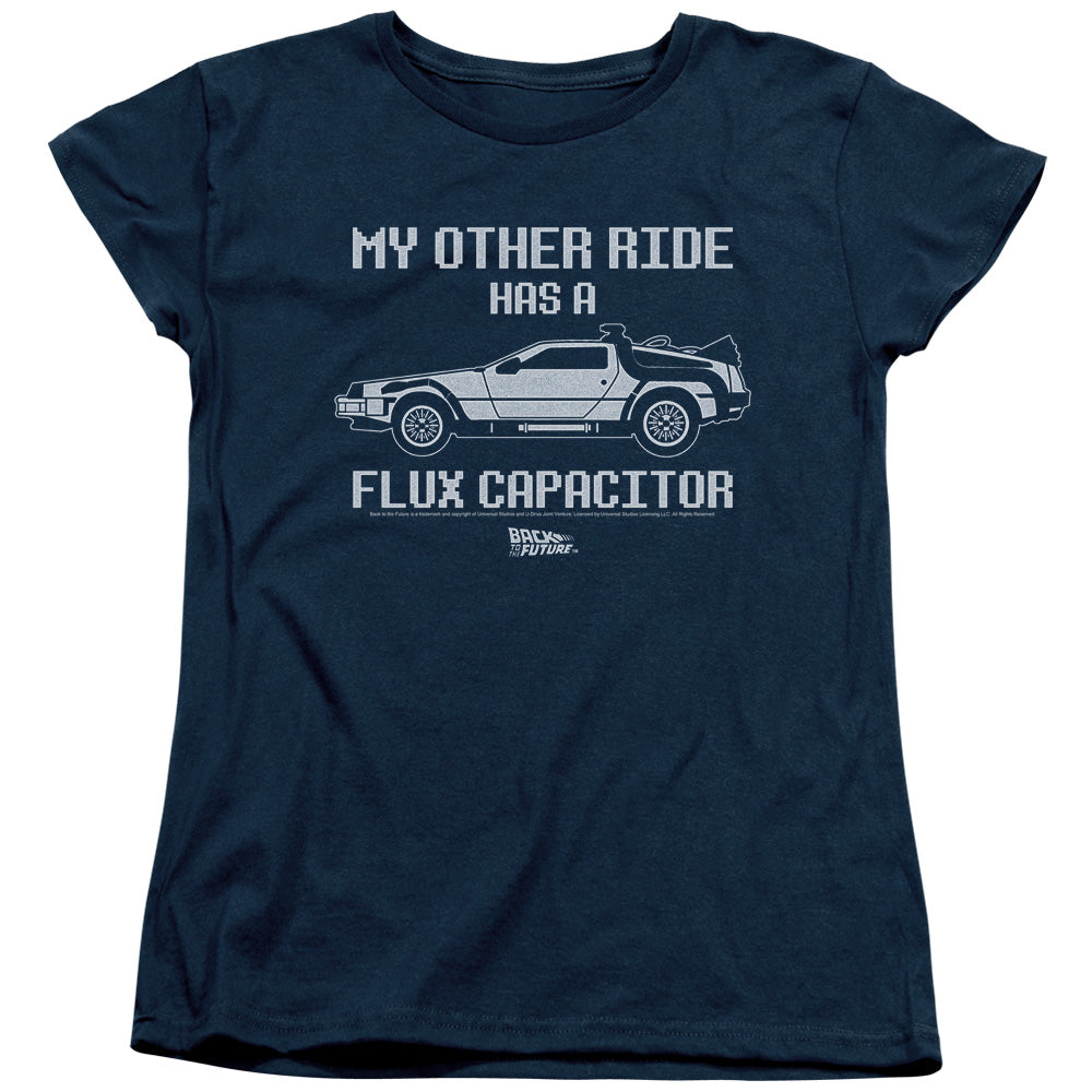 Back To The Future Other Ride Womens T Shirt Navy Blue Hoodie, Sweatshirt | CiraTrend.com