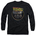Back To The Future Back Mens Long Sleeve Shirt Black Hoodie, Sweatshirt | CiraTrend.com (Image 1)