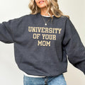 University of Your Mom Sweatshirt for Women, Funny Sayings Tops, Sarcastic Sweater, Gag Gifts, Yo Momma Crewneck,...