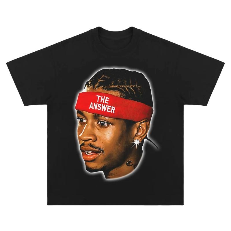 VINTAGE TEE _ THE ANSWER& ALLEN IVERSON Hoodie, Sweatshirt | CiraTrend.com