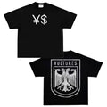 VULTURES LOGO Kayne West Vintage Streetwear Crewneck Tshirt Menswear Top Underwear Tropical Shortsleeve Round Neck...