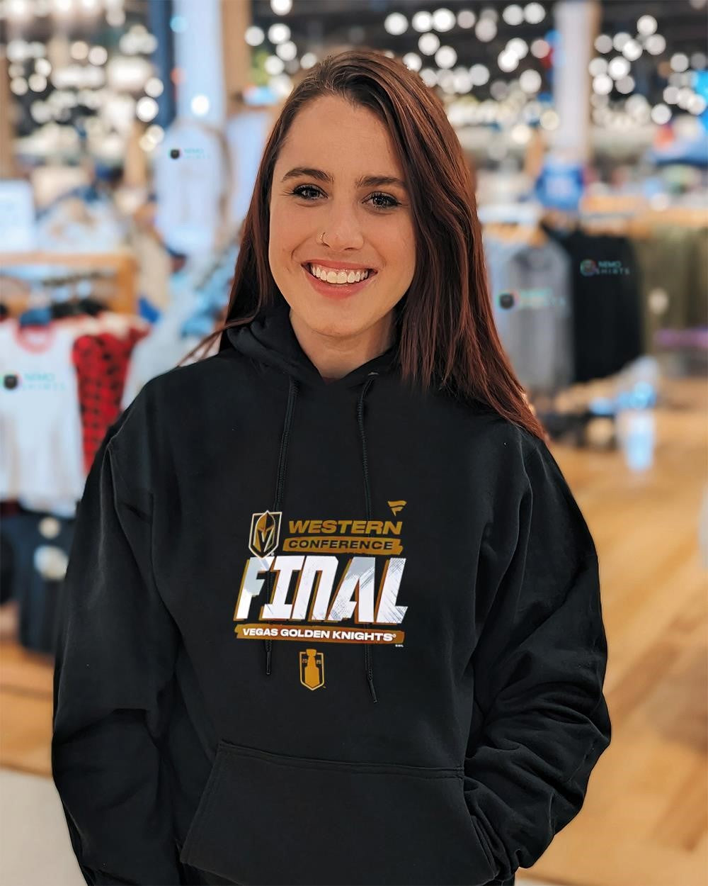 Vegas Golden Knights 2026 Western Conference Final logo shirt