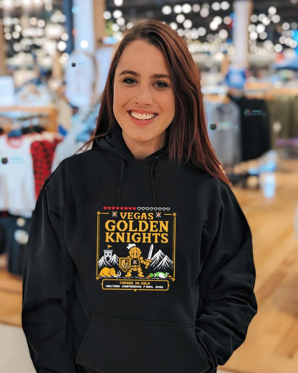 Vegas Golden Knights Western Conference Final 2026 retro shirt