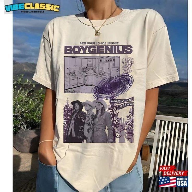 Vintage Boygenius Reset Concert Tour 2024 Shirt Indie Rock Tee Gift For Fans Unisex Classic Hoodie, Sweatshirt