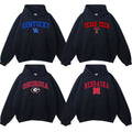 Vintage Sport Teams NCAA Collection Unisex Crewneck Black Hoodie, Graphic Team Collection Hoodie, Gift For NCAA Fan...