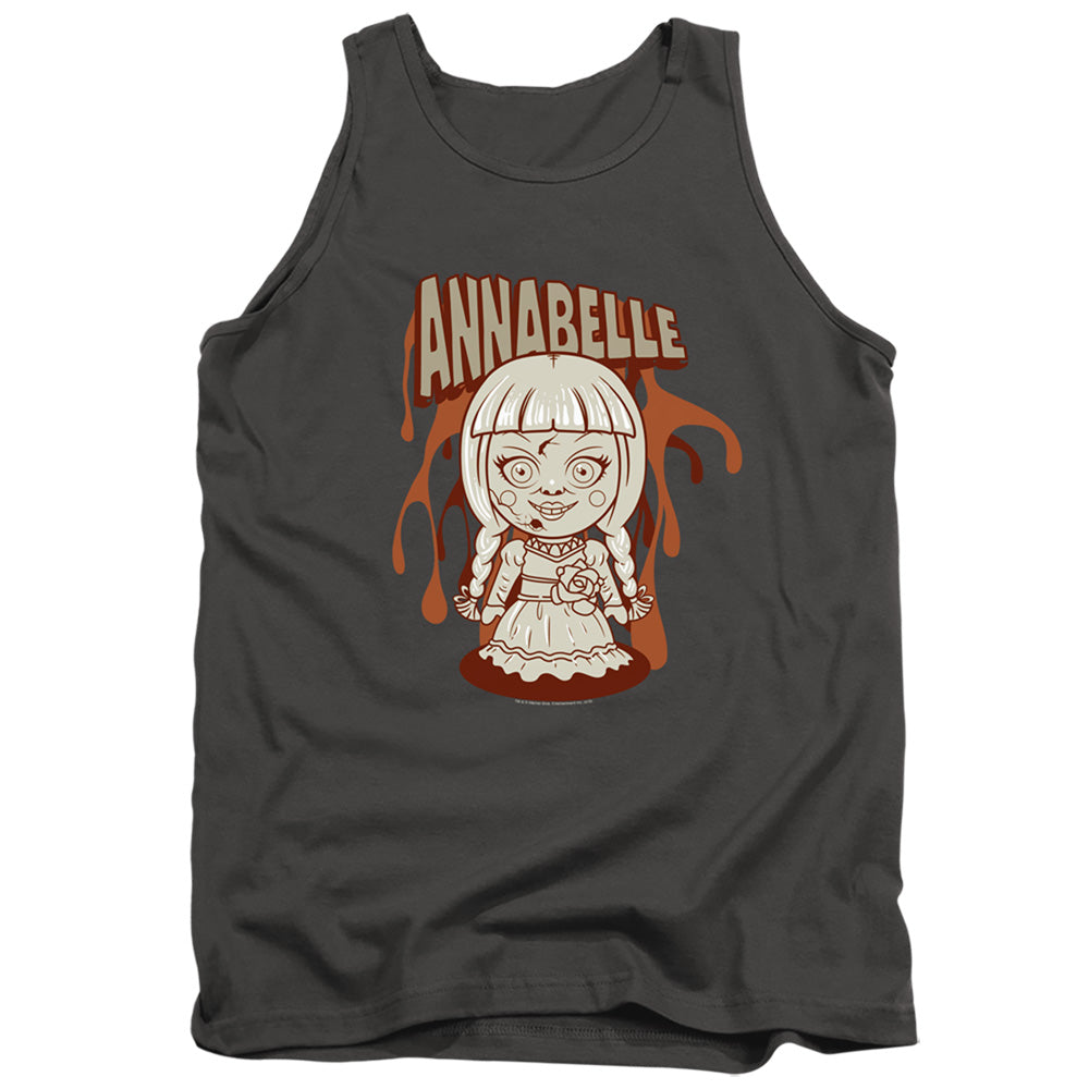 Annabelle Annabelle Illustration Mens Tank Top Shirt Charcoal Hoodie, Sweatshirt | CiraTrend.com (Image 1)