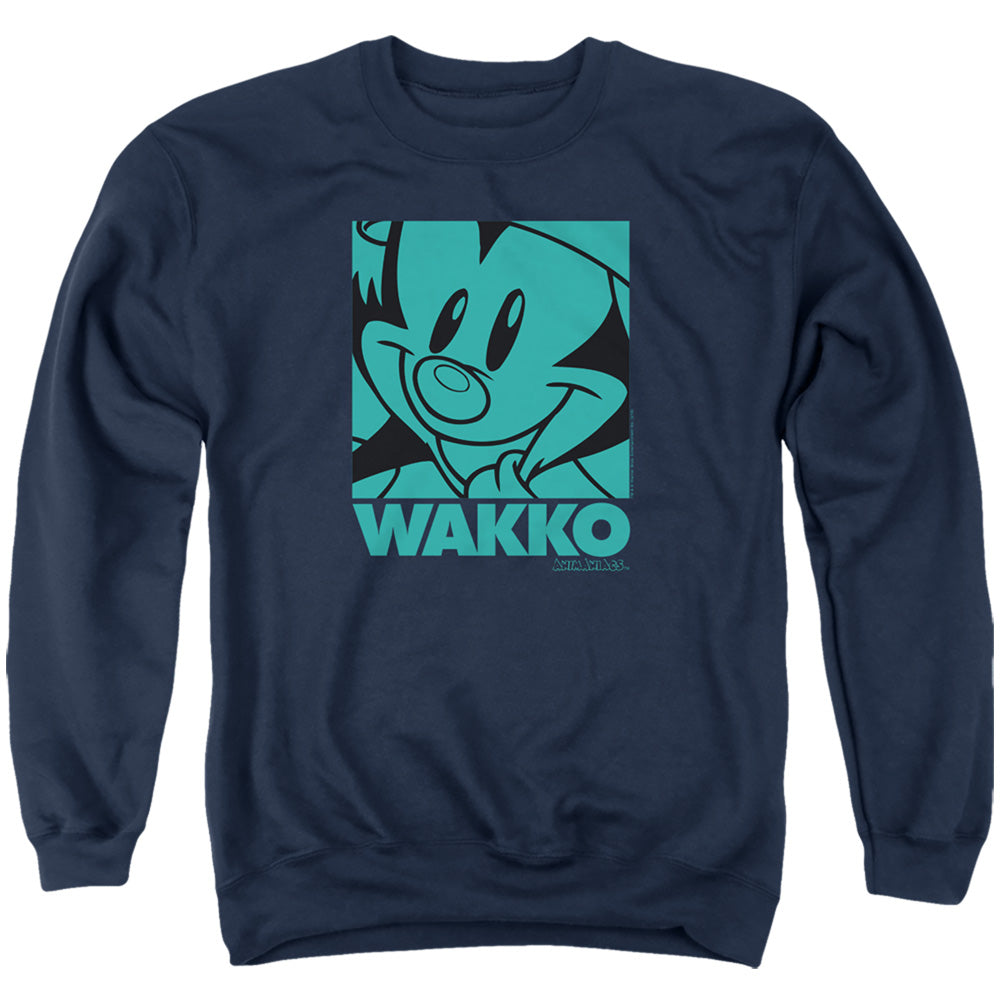 Animaniacs Pop Wakko Mens Crewneck Sweatshirt Navy T-Shirts, Hoodie | CiraTrend.com (Image 1)