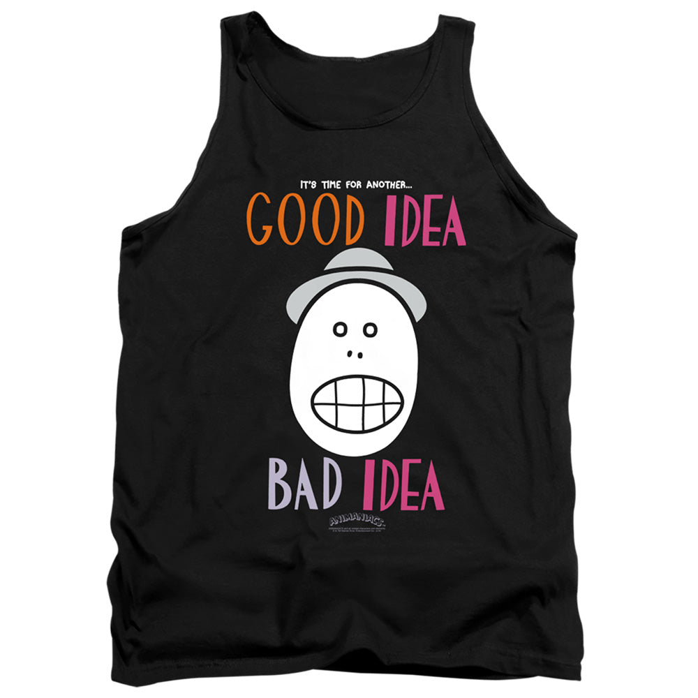 Animaniacs Good Idea Bad Idea Mens Tank Top Shirt Black Hoodie, Sweatshirt | CiraTrend.com (Image 2)