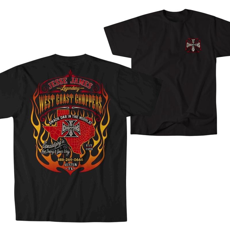 WCC Not Doing It Your Way T-shirt, Graphic Design Shirt For Men, Motorcycle T-shirt, Choppers Shirt, Graphic Design...