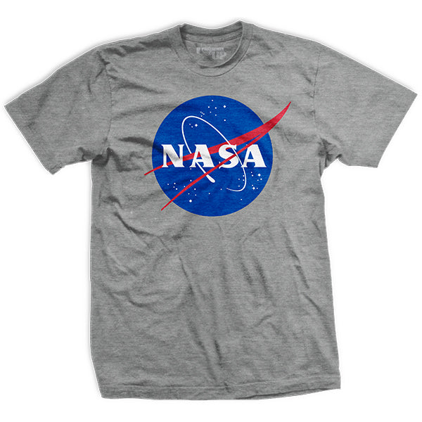 Mens NASA "Meatball" Insignia- Gray - T-Shirt - Wholesale Hoodie, Sweatshirt | CiraTrend.com (Image 1)