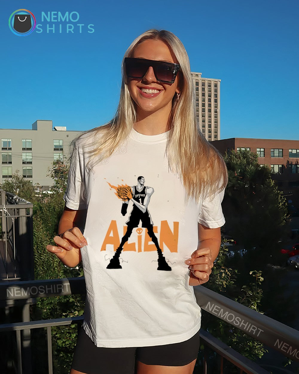 Wemby Wembanyama Alien San Antonio Spurs player shirt