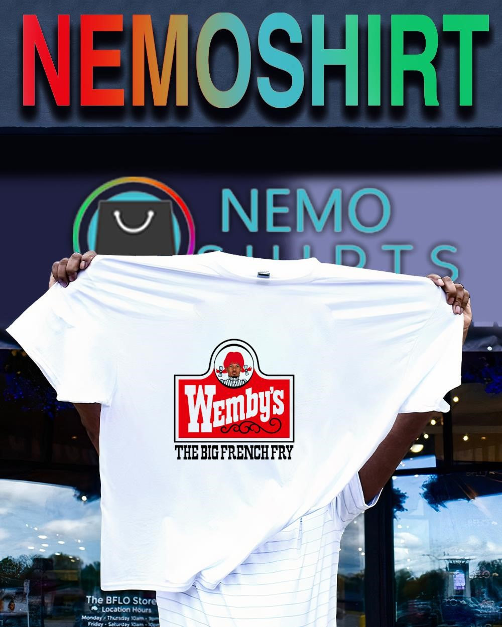 Wemby’s the big french fry funny shirt