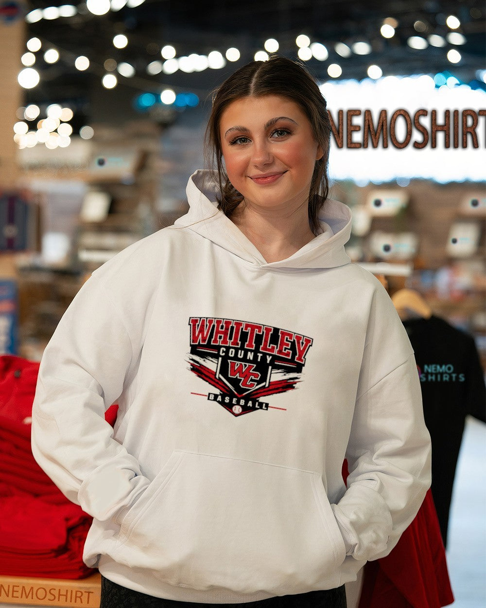 Whitley County Colonels baseball team logo shirt