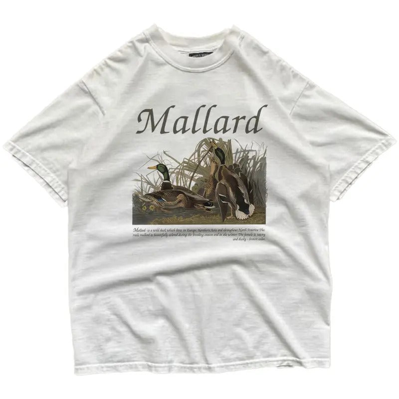 Wildlife Mallard Duck Vintage Unisex Sweatshirt Pullover, Wild Duck Hunting Season T-shirt, hoodie Cotton | CiraTrend.com