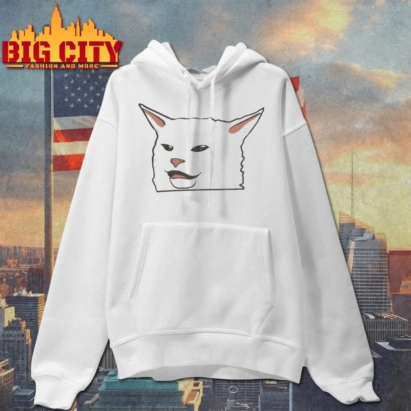 Woman Yelling at a Cat meme Confused Cat at Dinner 2025 shirt