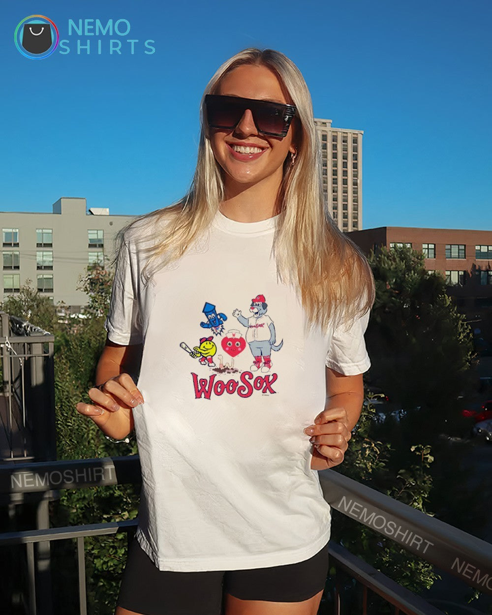 Woosox Worcester Red Sox Bimm Ridder mascots shirt
