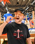 Work vs Water tools fish skull crossbones shirt