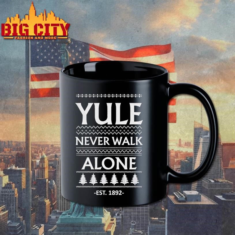 Yule never walk alone Liverpool est 1892 Merry Christmas shirt