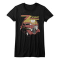 ZZ Top Girls Juniors S/S T-Shirt - Eliminator - Solid Black Hoodie, Sweatshirt | CiraTrend.com