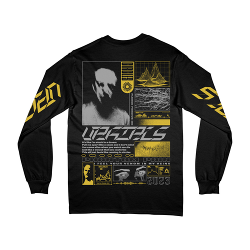 "Phantom Pain" L/S T-Shirt Hoodie, Sweatshirt | CiraTrend.com (Image 2)